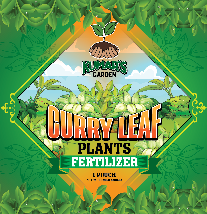 garden plant fertilizer Curry Leaf Plant Fertilizer by Kumar's Garden (1.5 LBS)
