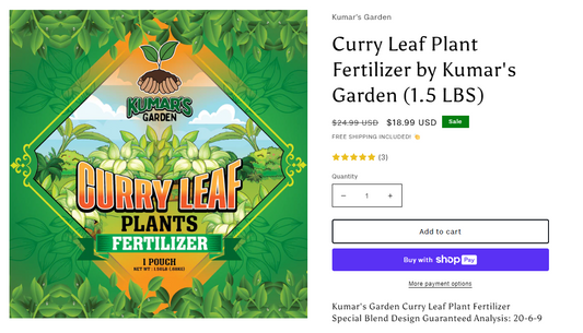 What is the best fertilizer for curry leaf plant?