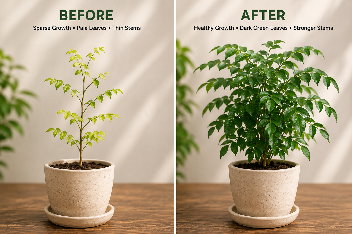 Curry Leaf Plant Fertilizer | Premium Slow Release Granules | Indoor & Outdoor Curry Tree Food | Healthy Leaf Growth | 12 oz Bottle